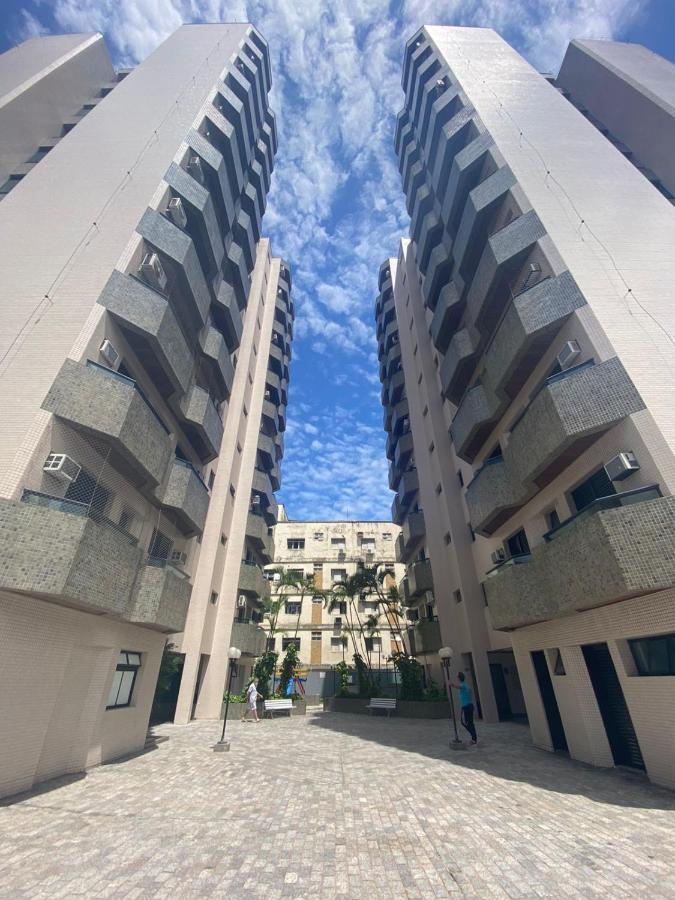 Apto A 2 Min A Pe Da Praia - Edificio Monte Carmel غوارويا المظهر الخارجي الصورة